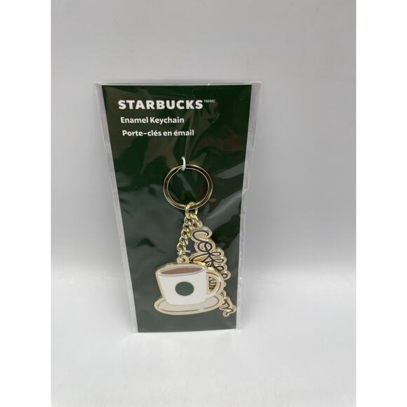 Starbucks Enamel Keychain Coffee Person Cup Mug 2025 - Picture 3 of 4